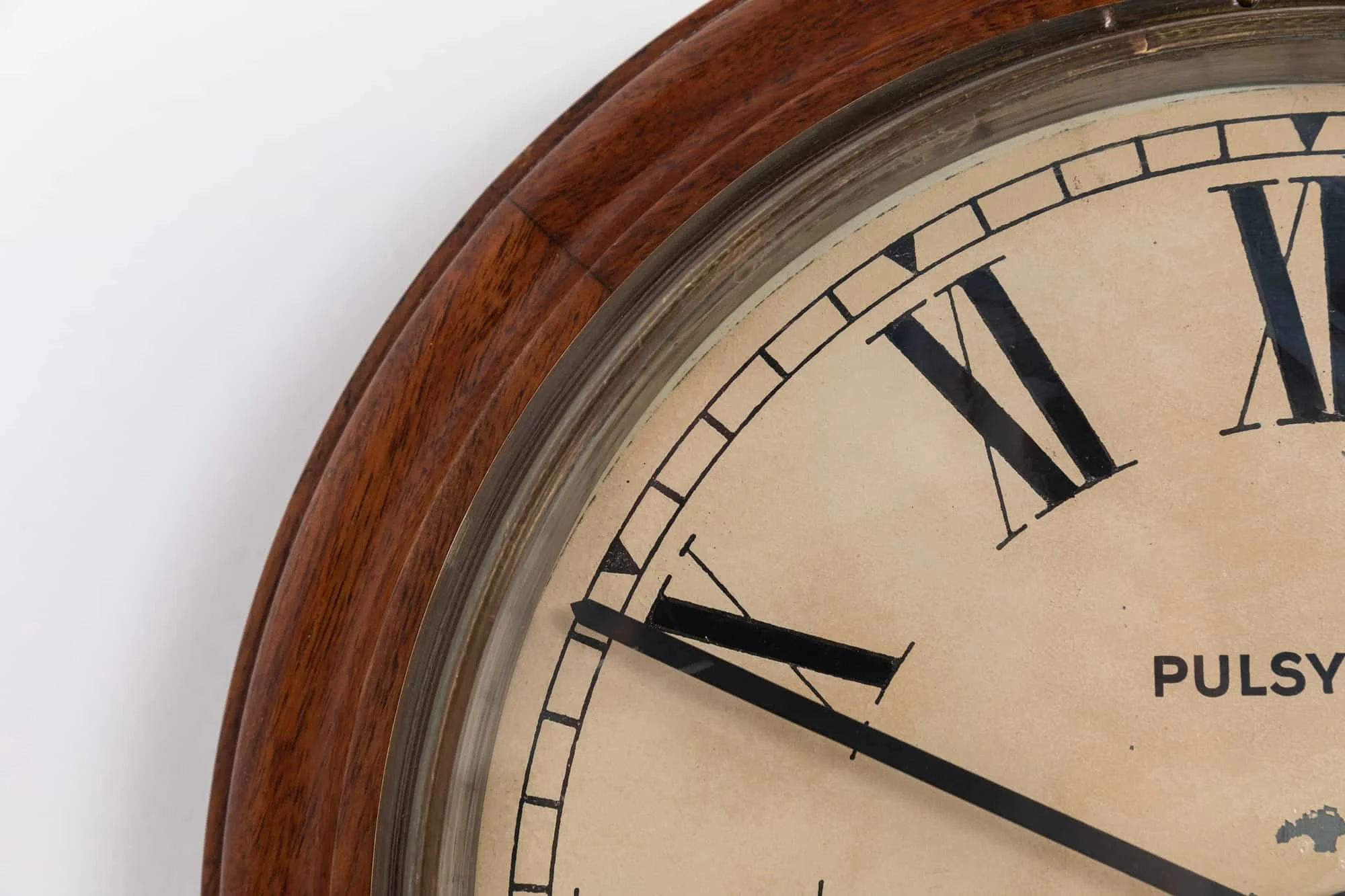 Wooden Gents of Leicester Slave Wall Clock — Antiques Workshop